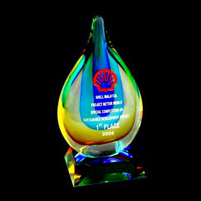 ICT 053 - Fusion Color Crystal Award
