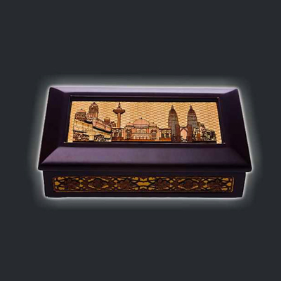 IWW 018 - 3D Raise Up Crafted Wood Gift Box