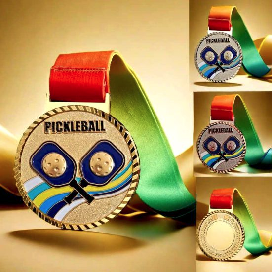 IRM 235 Pickleball - 3D Sports Medal