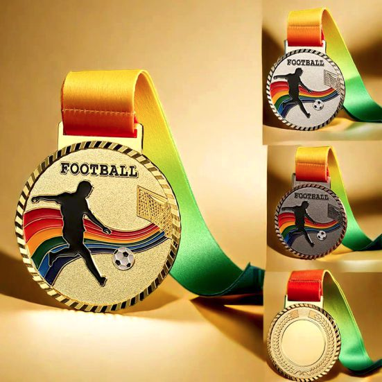 IRM 236 Football - 3D Sports Medal