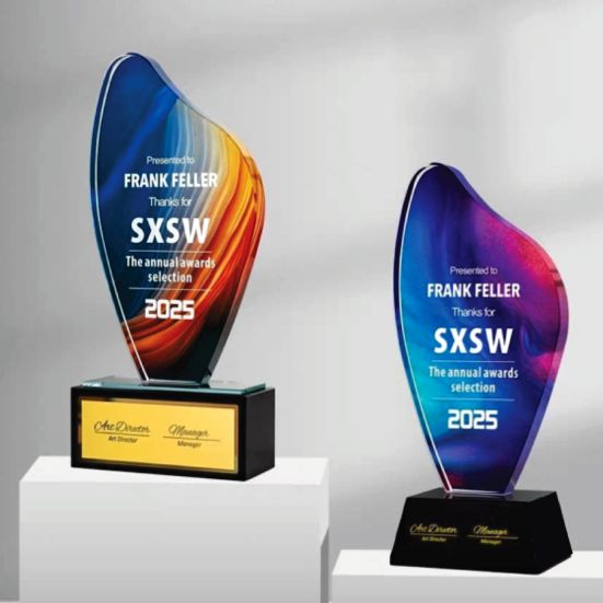 IVA 018 - Exclusive Crystal Plaque