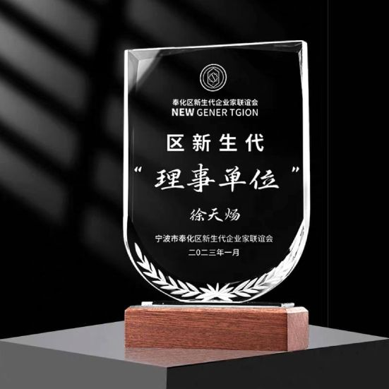 IVA 022 - Exclusive Crystal Plaque